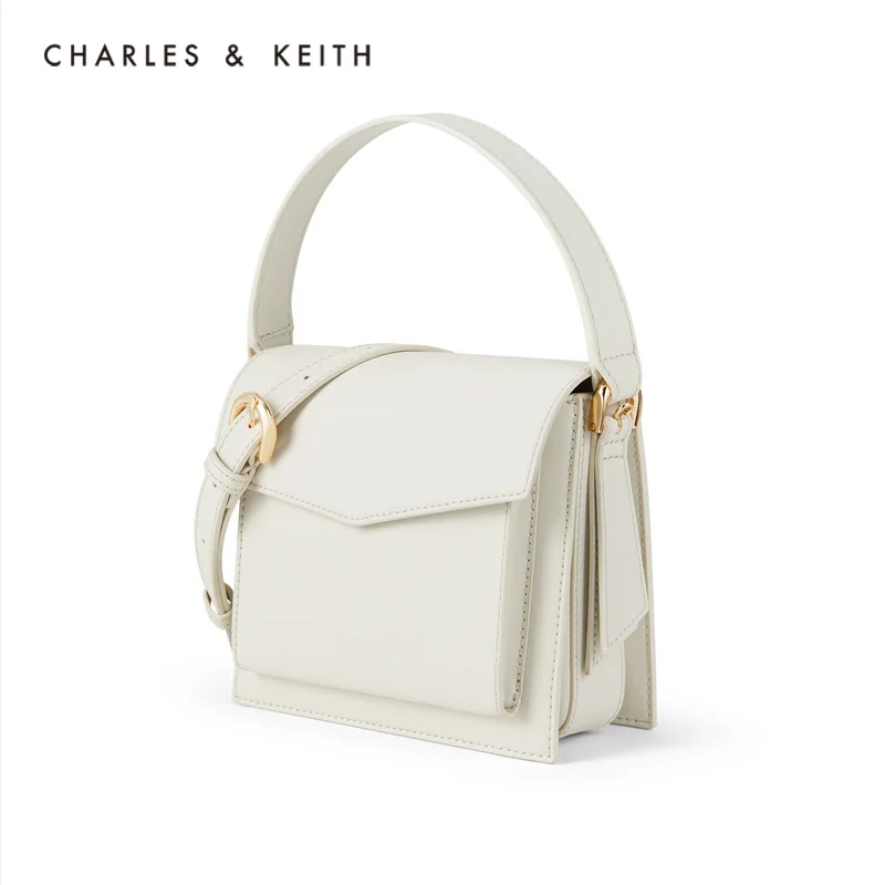 CHARLES＆KEITH Новинка на Весну и Лето2020 CK2 80270553Женская Cумка плечо с Откидной крышкой