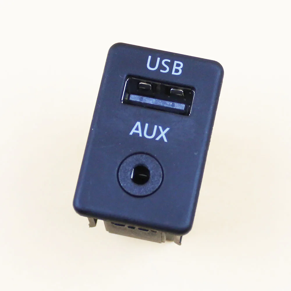 LARBLL стайлинга автомобилей AUX USB переключатель порт Панель 3CD 035 249A для VW Passat B6 B7 Golf MK5 MK6 RCD510 RNS310