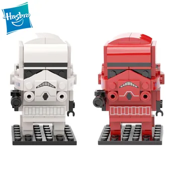 

2020 New Arrive DIY Cute Cartoon Plastic Building Toy Star Wars White Red Stormtrooper Auction Figures for Children Toys Gifts