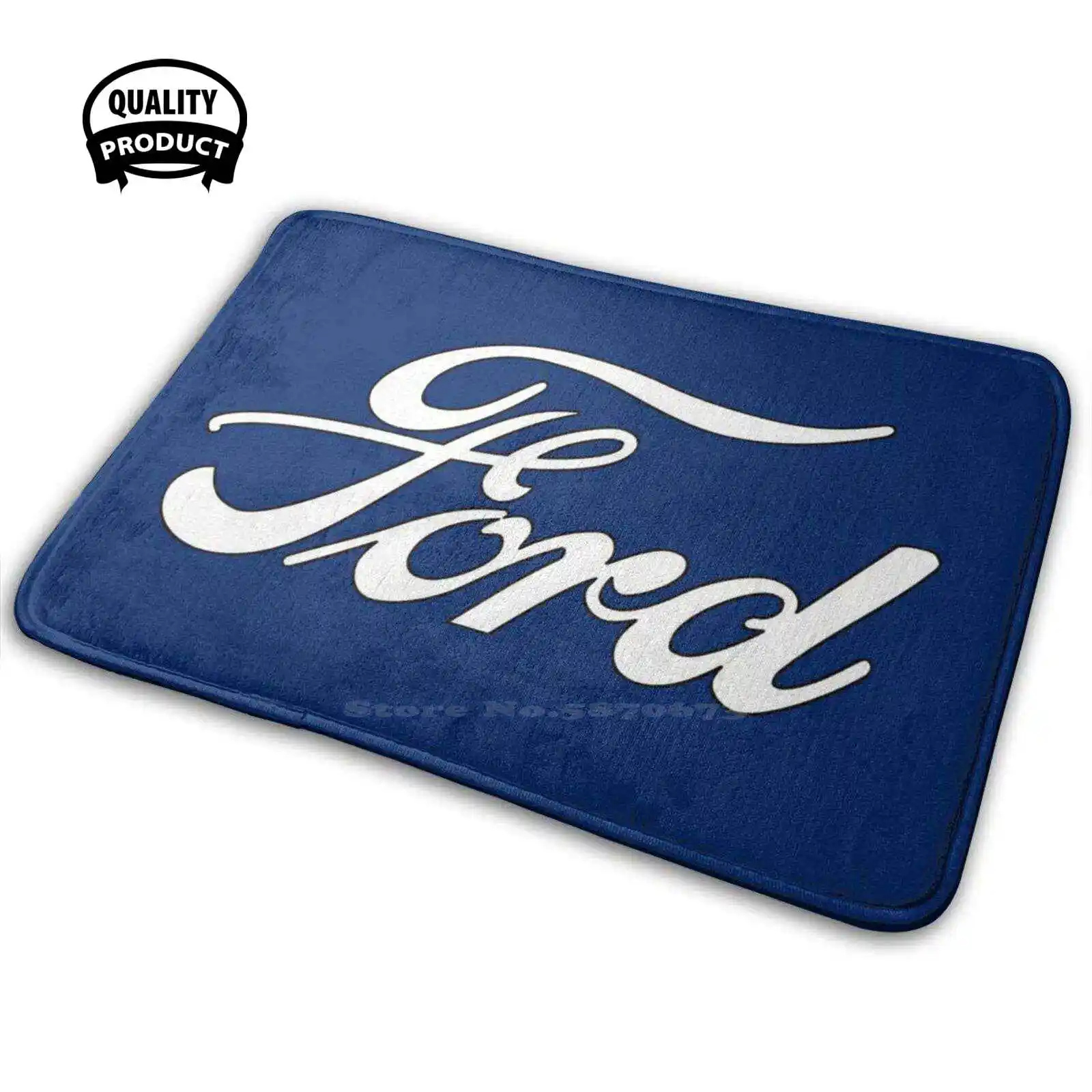 Классические Логотипы автомобилей: 3D бытовые товары Ford коврик ковер подушка