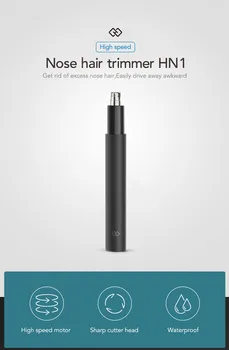 

Xiaomi Youpin Nose Hair Trimmer HN1 Mini Electric Men Potable Ear Nose Hair Shaver Clipper Waterproof Safe Cleaner