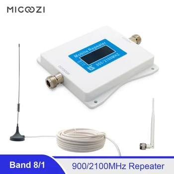 

900MHz 2100Mhz GSM 3G Cell Phone Signal Repeater Set Booster Amplifier