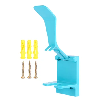 

Punch-free Rack Elbow Press Hand Sanitizer Hanger Practical Disinfectant Rack