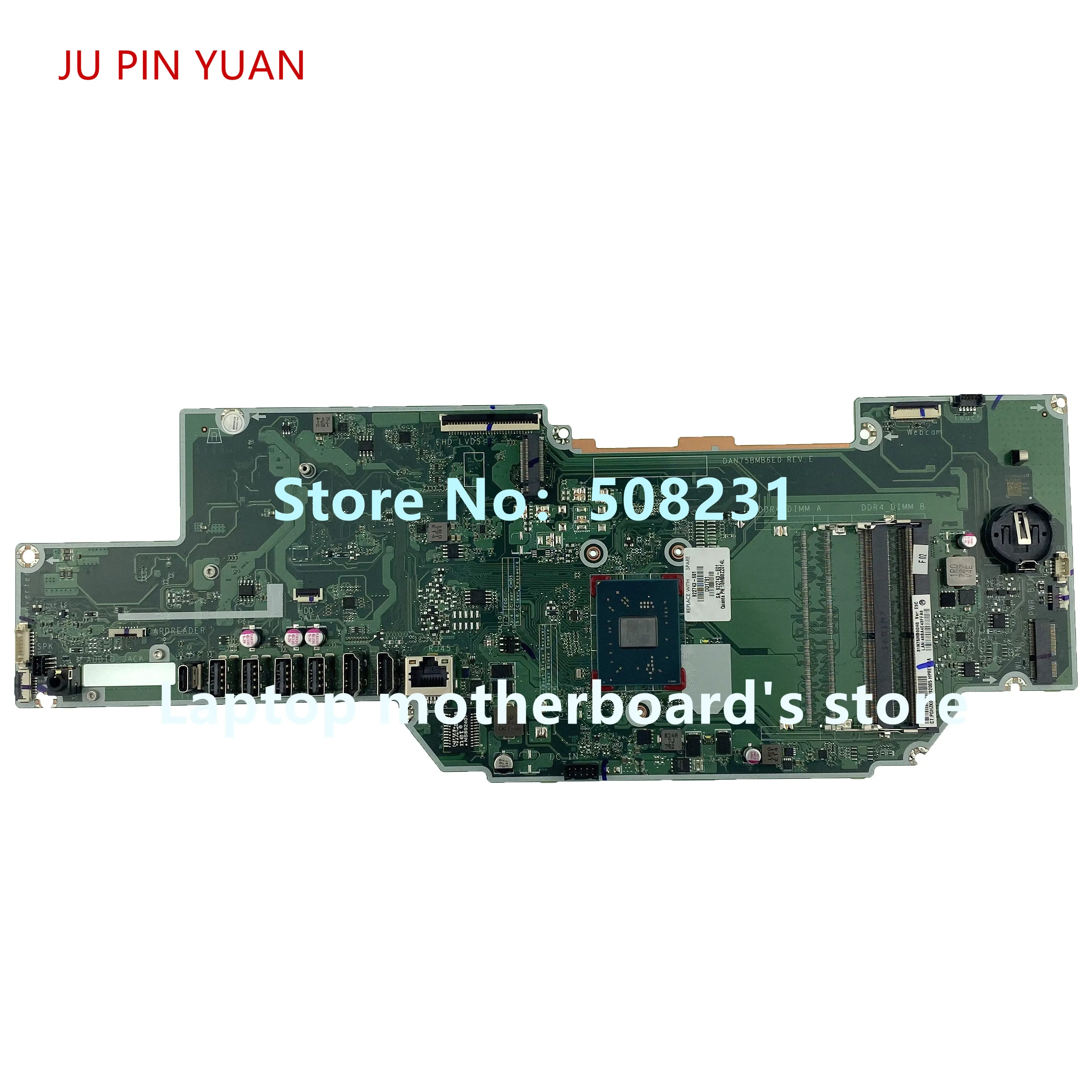 

922743-601 922743-001 For HP PAVILION 24-X015Z Motherboard DAN75BMB6E0 REV:E A9-9420
