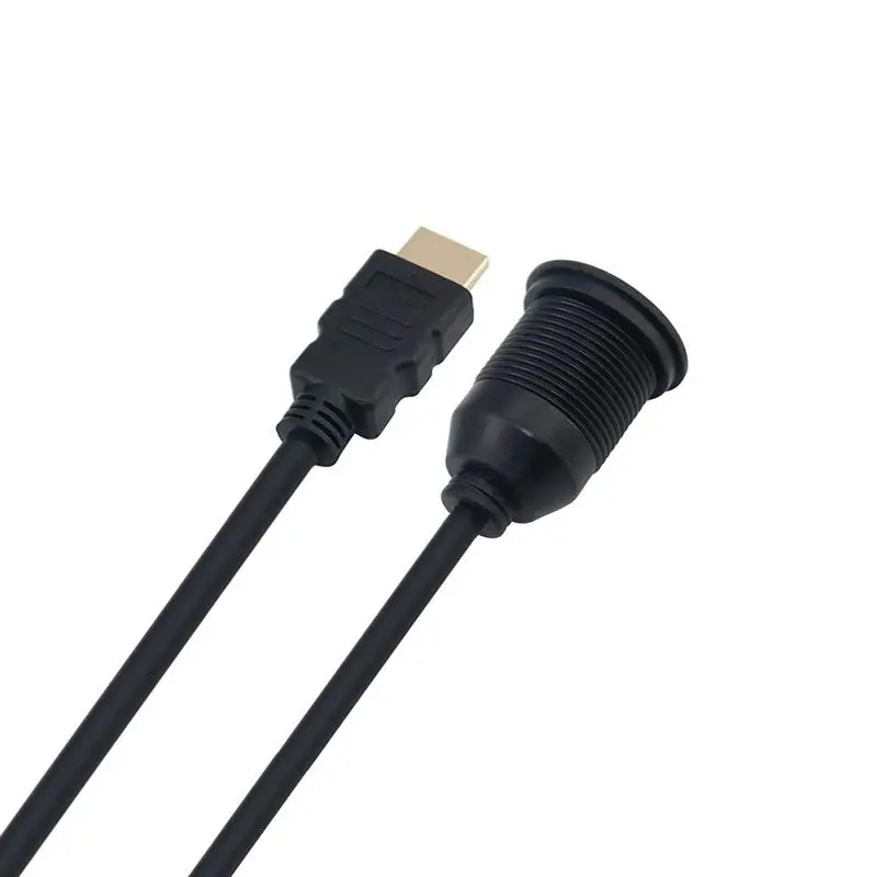 HDMI панельный кабель для скрытого монтажа HDMI удлинитель Dash флеш-панель монтажный кабель для автомобиля, лодки и мотоцикла