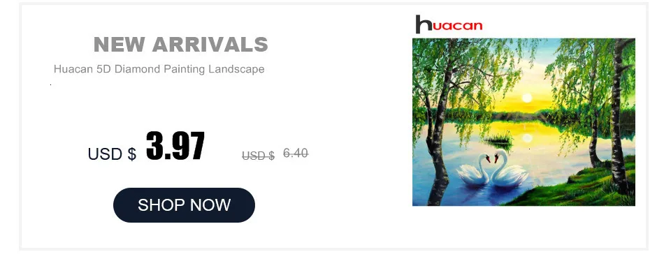 Алмазная картина Huacan, животные, жираф, 5 шт., пейзаж, стразы, вышивка, полная квадратная дрель, вышивка крестиком, мозаика, домашний декор