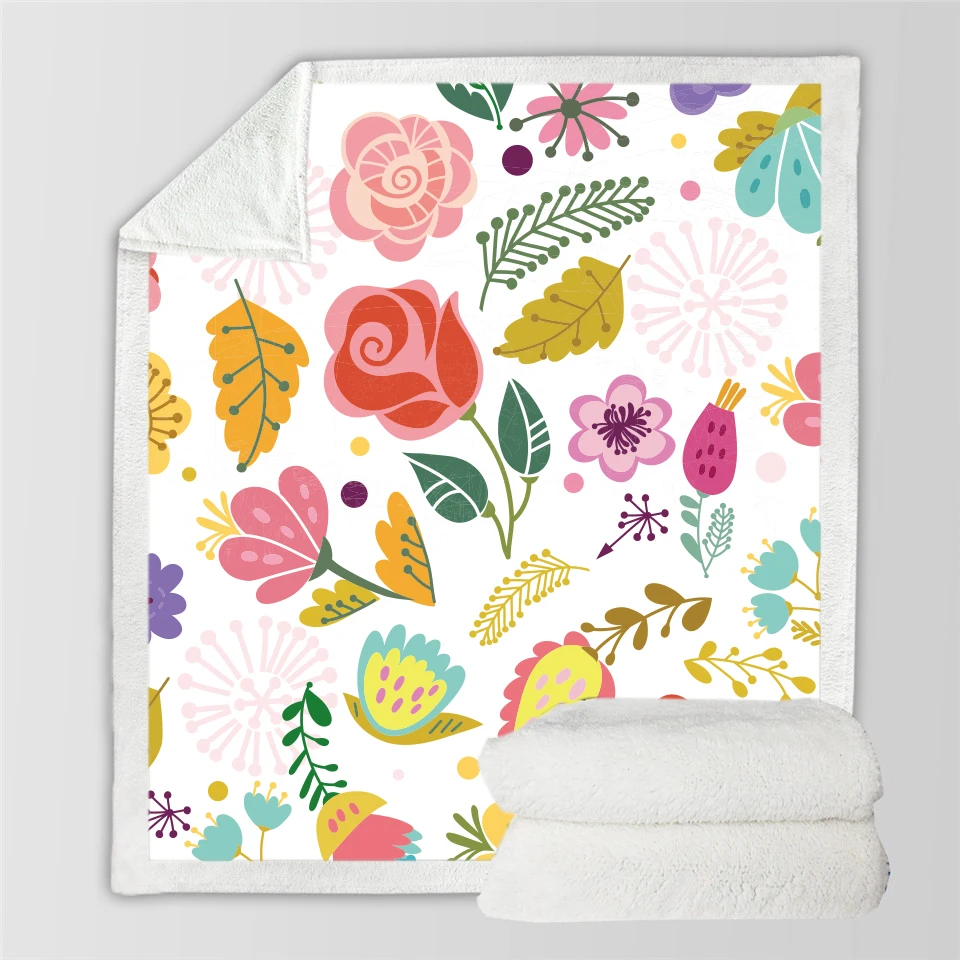 

Sunshine Sunflowers Pattern Home Throw Blanket Couch Bed Warm Soft Winter Blanket Multifunctional Bed Cover Blanket
