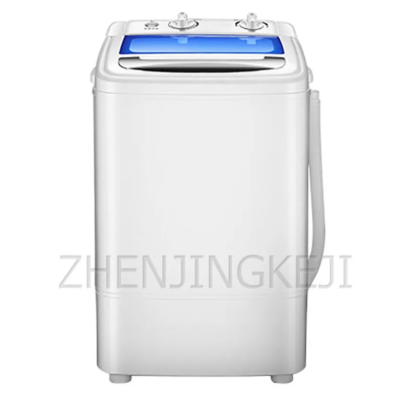 

7KG Single Bucket Mini Washing Machine With Dehydration Semi-automatic Business Travel Underwear Shirt Personal Portable Washer