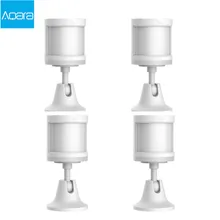 Sensor de movimento sem fio aqara, conexão zigbee funciona com gateway hub mi home
