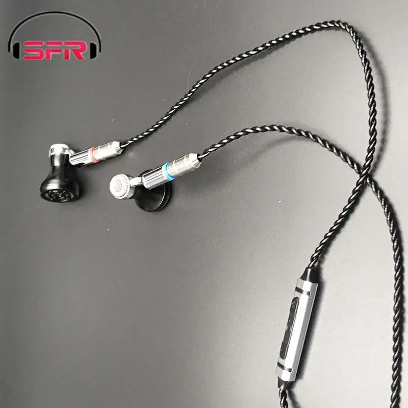 SENFER KP120 Плоские наушники HIFI тип ушной раковины Алмазный Мембранный блок Hifi музыкальный монитор MP3 Sport Fever MMCX сменный кабель