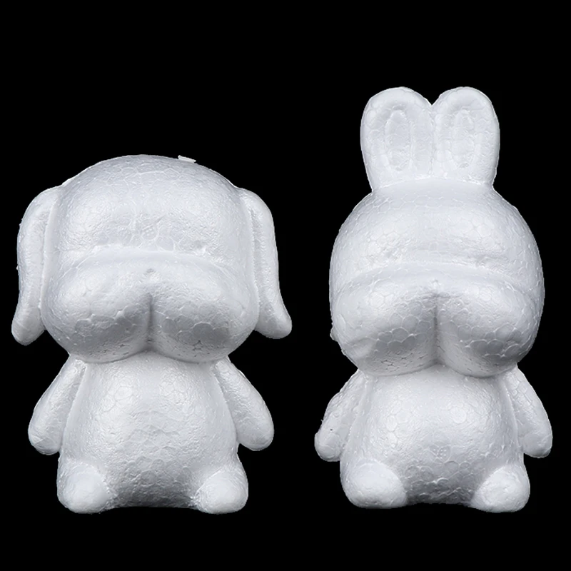 

Kids Polystyrene Foam DIY Animals Modelling Toys Children Handmade Rabbit Dog Cartoon Birthday Gifts Handwork Craft Ornaments
