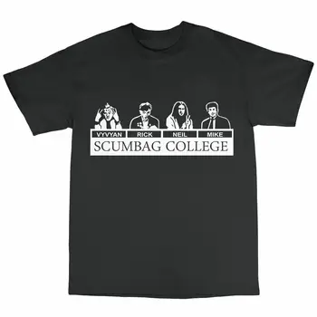

Scumbag College T-Shirt 100% Cotton University College Vyvyan
