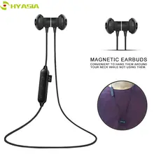 HYASIA Bluetooth 5,0 наушники беспроводные наушники Спортивная поддержка TF стерео наушники магнит Bluetooth наушники с микрофоном для телефона