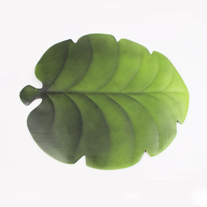 Искусственный лист растений EVA водонепроницаемый изоляционный коврик для украшения стола дома SP99
