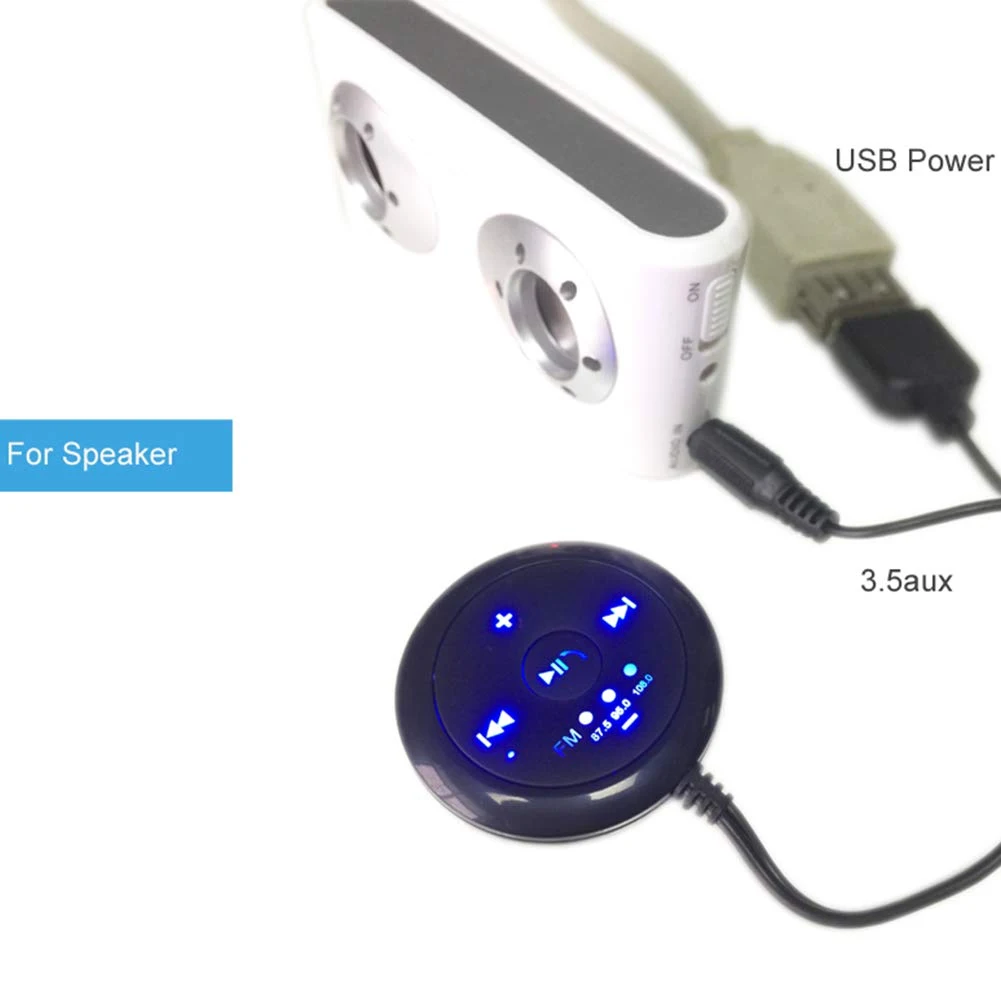 Hands Free Bluetooth беспроводной стерео Aux USB порт стабильный аудио приемник музыкальный адаптер простое управление портативный автомобильный FM передача