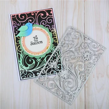 

DiyArts Flower Frame Cutting Dies Background Metal Dies New 2020 Craft Stencil Templates for Diy Scrapbooking Hot Foil Dies