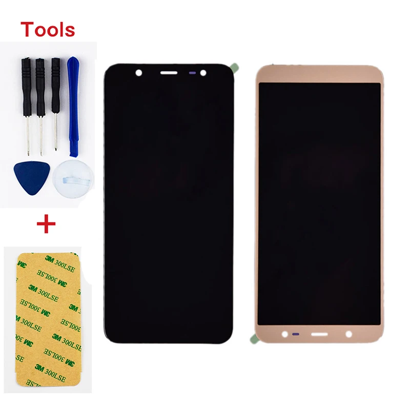 

For Adjustable Samsung Galaxy J8 2018 J810 SM-J810 Touch LCD Replacement LCD Display TFT version Can adjust brightness
