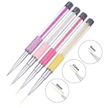 

1Pc Handle Long Lasting UV Polish Gel Drawing Pen Nail Art Line Painting Brush Manicure Tool Nail Art Tool