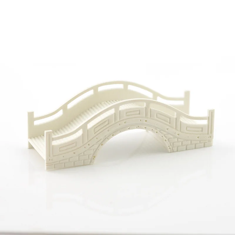 

DIY Architecture Model Garden Landscape Model Sand Table Outdoor Background Mini Bridge Small Material Bridge