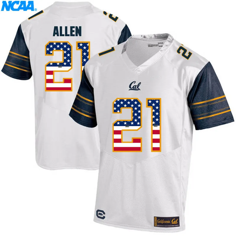 Новое поступление, высокое качество, Keenan Allen#21 Kanawai Noa#9, Молодежная Футболка для колледжа, майки, S-XXXL