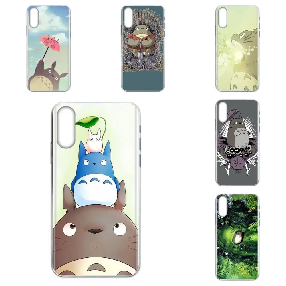 Мягкий модный чехол для Xiaomi Redmi Mi 4 7A 9T K20 CC9 CC9e Note 7 8 9 Y3 SE Pro Prime Go Play My neighborer Totoro |