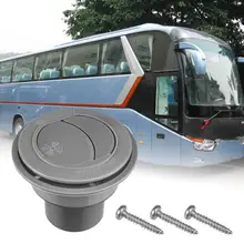 

Air Outlet Vent Universal Round Replacement Round A/C Air Outlet Vent with Screws Air Conditioning Outlet for Bus