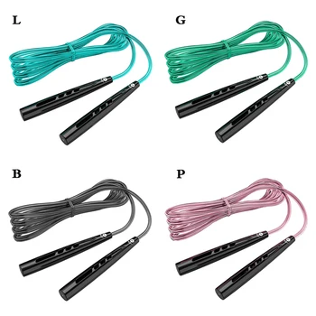 

Adjustable Skipping Rope Durable PVC Lightweight Ergonomic Handle Fast Speed Jump Rope