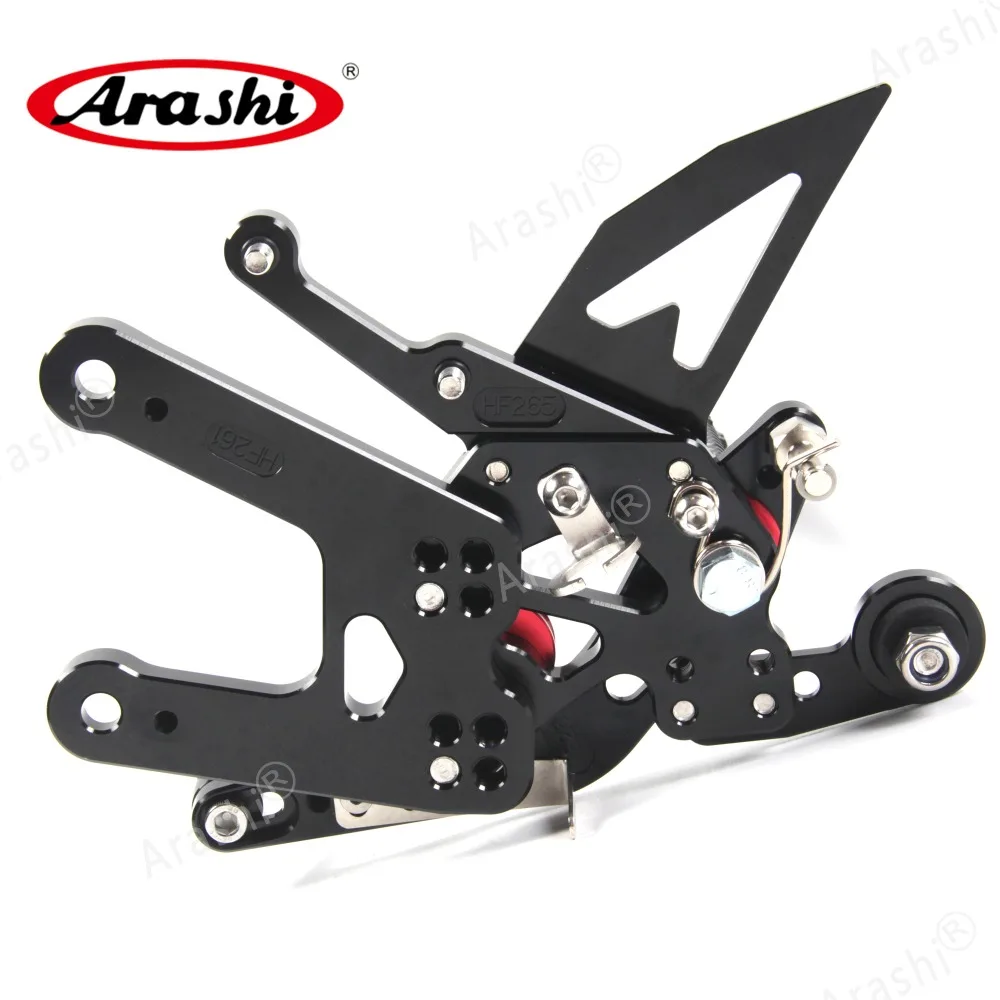 Arashi мотоцикл Rider Rearset для YAMAHA YZF R6- ЧПУ Регулируемая подножка YZF-R6 R 6 600cc подножки аксессуары