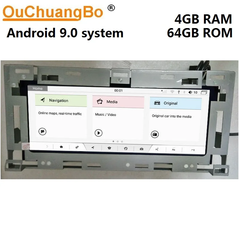 Ouchuangbo android 9 0 автомобильное аудио gps радио для 10 25 &quotLand Range Rover Sport L494 2013 2016 navi
