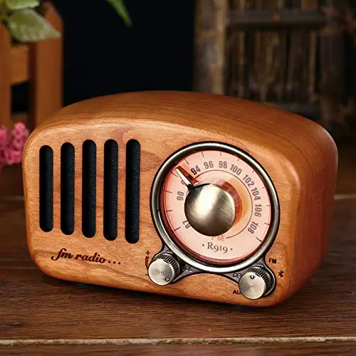 R919 Classical Retro Radio Receiver Portable Mini Wood Fm Sd Mp3 Radio Stereo Bluetooth Radio Speaker Aux Usb Rechargeable Radio Radio Aliexpress