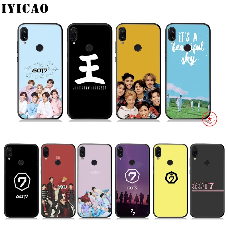 IYICAO Got7 Band K Pop Got 7 мягкий чехол для Xiaomi Redmi Note 8 6 5 Pro 5A 4X Силиконовый |