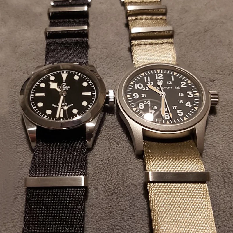 Quality Nylon Nato Brand Strap Green James Bond Color Seatbelt Nato Strap 20mm 22mm For Omega 2