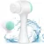 5 in 1 Facial Cleaning Brush Silicone Facial Brush Deep Cleansing Pores Cleaner Facial Massage Skin Care Facial Brush 8