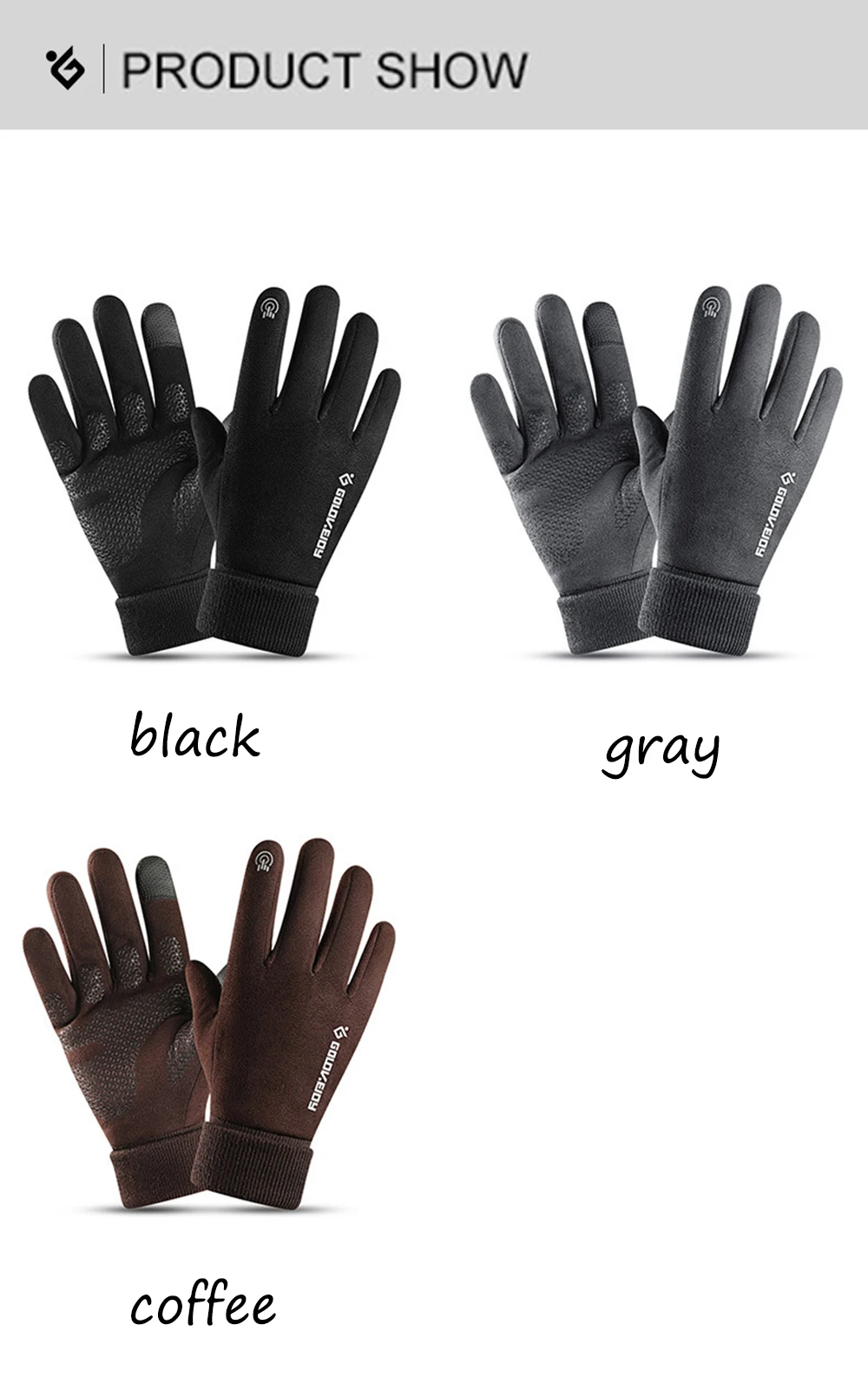 Мужские осенние зимние замшевые перчатки для верховой езды, дамские модные ветрозащитные бархатные теплые уличные длинные наручные Светоотражающие перчатки