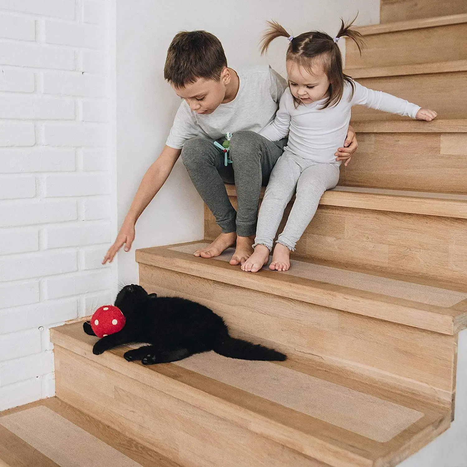 Nastro Antiscivolo Trasparente 20m X 2cm | Per Scale Interni Ed Esterni | Adesivo Forte | Impermeabile