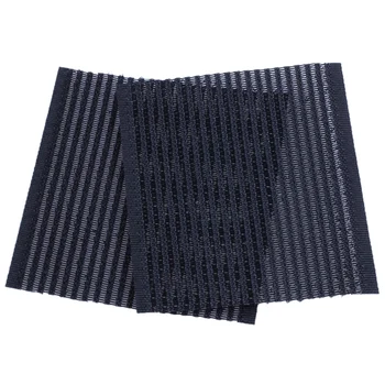 

2 pairs Nylon Hairdressing Front Hair Fringe Holder Grip Black