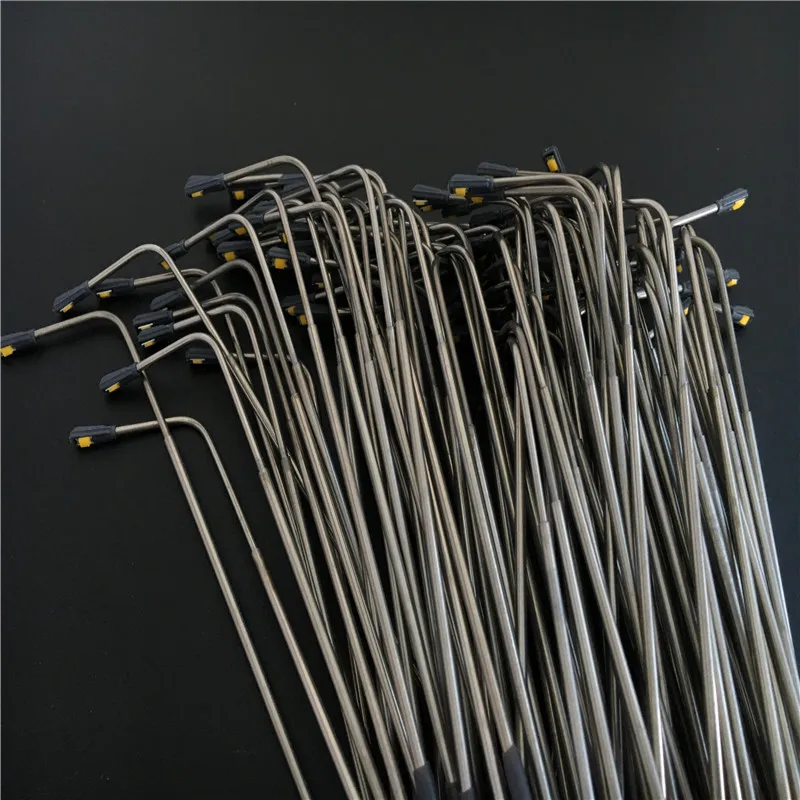 50PCS 1/75-1/1000 SCALE RAILWAY STREET STEEL WARM WHITE LIGHTS LAMPPOST Diorma WITH DC 3V LEDS Toy Accessory Model Building Kits - Image 6