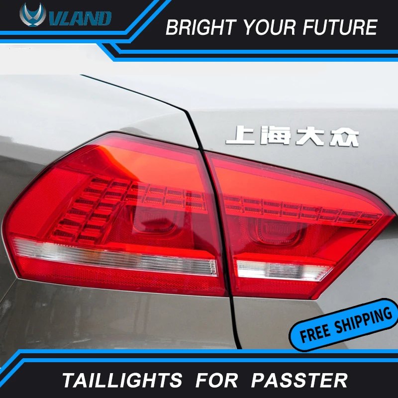 

LED Tail Lamp for North American Version Passat LED Tail Lights Plug and Play 2011 to 2014