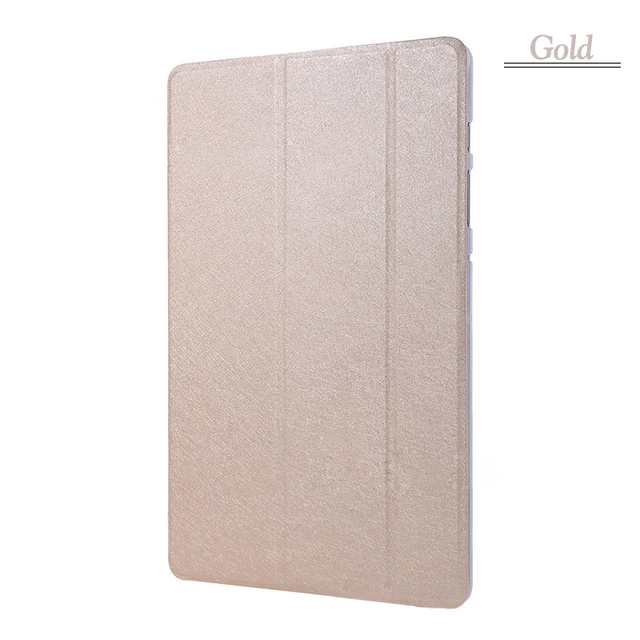 Case For Samusng Galaxy Tab A7 Lite 8.7'' 2021 SM-T220 SM-T225 Leather PC Back Cover Stand Auto Sleep Smart Magnetic Folio Cover Gold