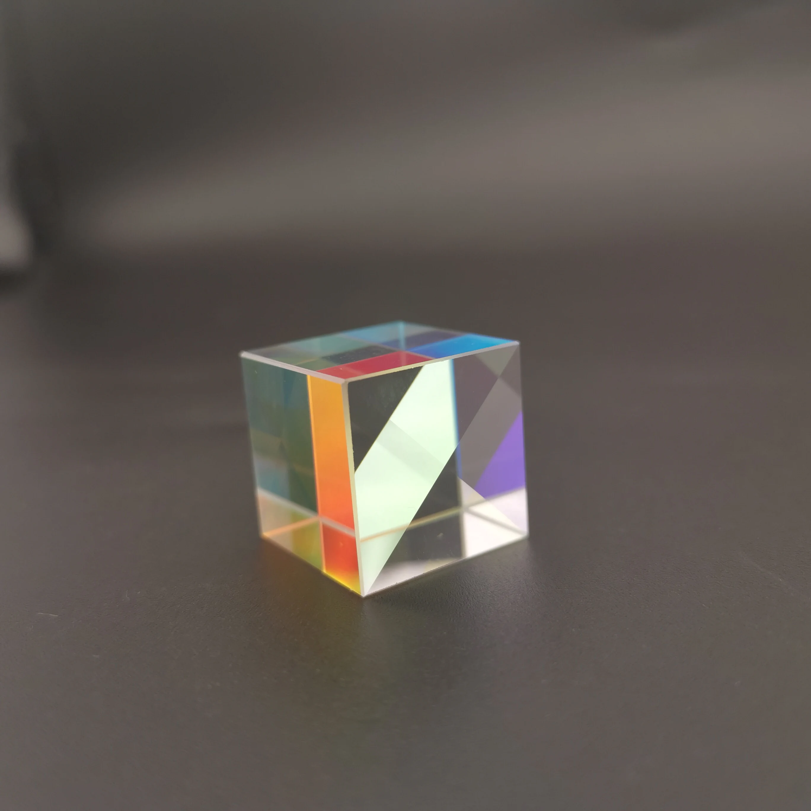 4pcs k9 Glass 20MM Optical Prism RGB Combiner Splitter X-Cube Photography Props 