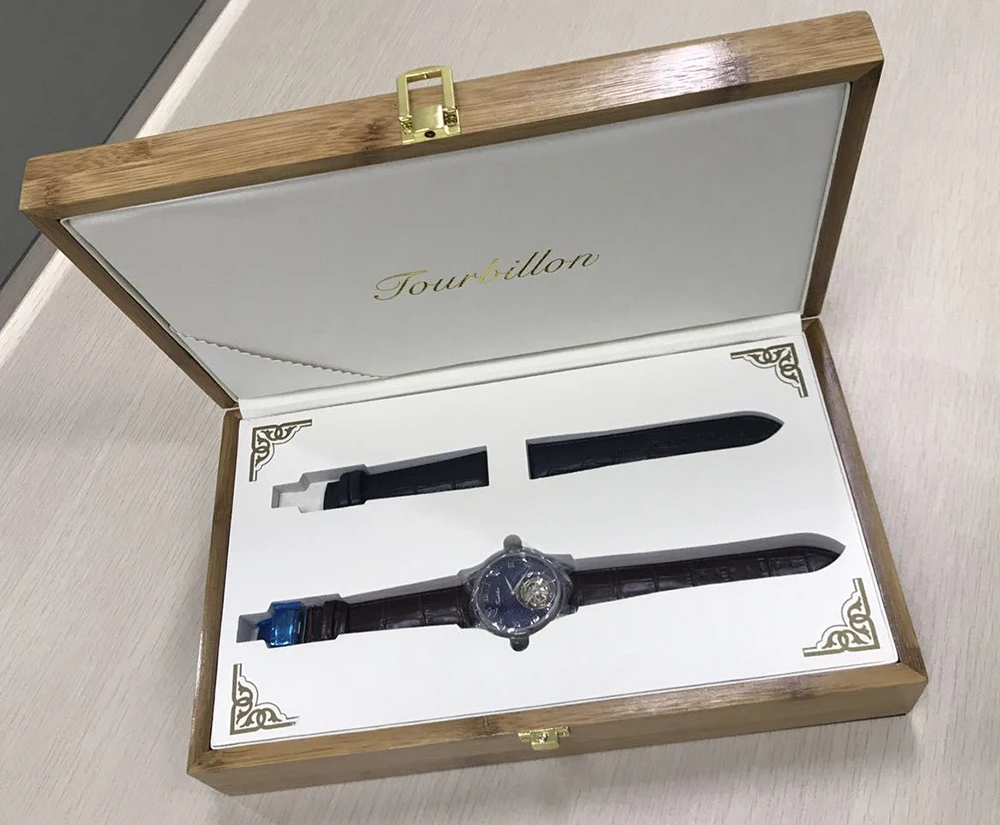 Настоящее Tourbillon Механический ручной взвод мужчины часы лучший бренд класса люкс частный настраиваемый скелет часы мужчины сапфир Relogio Masculino