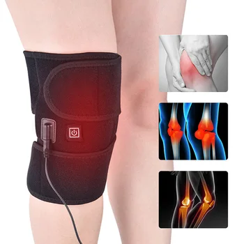 

Health Care Electric Heating Knee Massager Three Gears Adjustable Warm Leg Joint Physiotherapy Instrument USB/EU Plug/US Plug