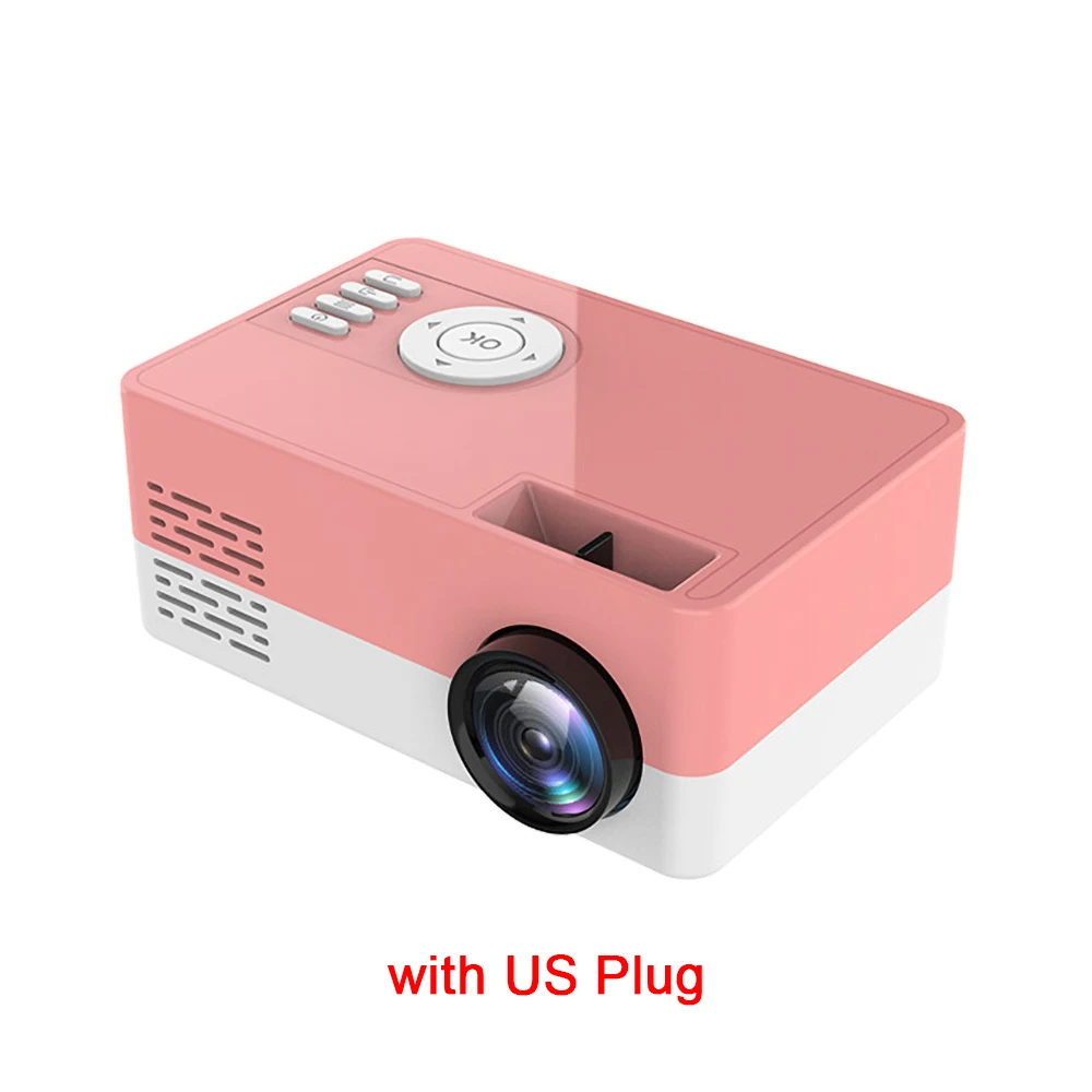 1080P HD Projector Mini LED Projector Handheld Movie Beamer for Video Games Smart Home Theater Media Player wifi projector Projectors