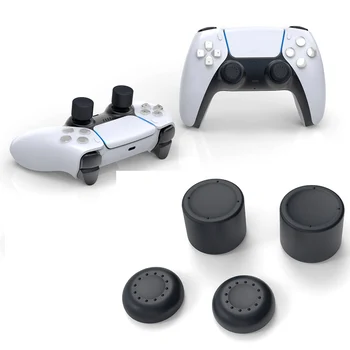 

4 pcs Analog Controller Enhanced Raised Antislip Thumb Stick Grips Thumbsticks Joystick Cap Cover for PS5 Playstation 5 Gamepad