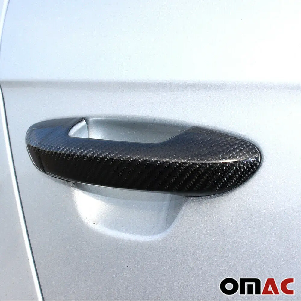 Fit For Volkswagen- GOLF MK7 Door Handle Cover high quality Real Carbon Fiber Trim 8Pcs