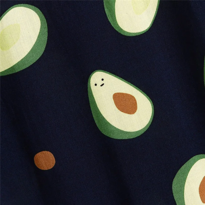 New Men Funny Fruit Avocado Printed Casual Shirts  2019 Summer Fashion Turn Down Collar Short Sleeve Casual Shirts #E26 (6)