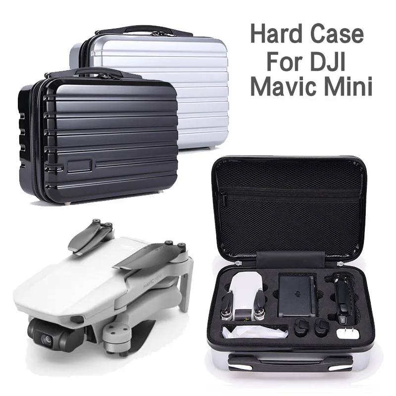  New Portable Travel Carrying Case for DJI Mavic Mini Hard ABS Handbag Box Waterproof Anti-Scratch C