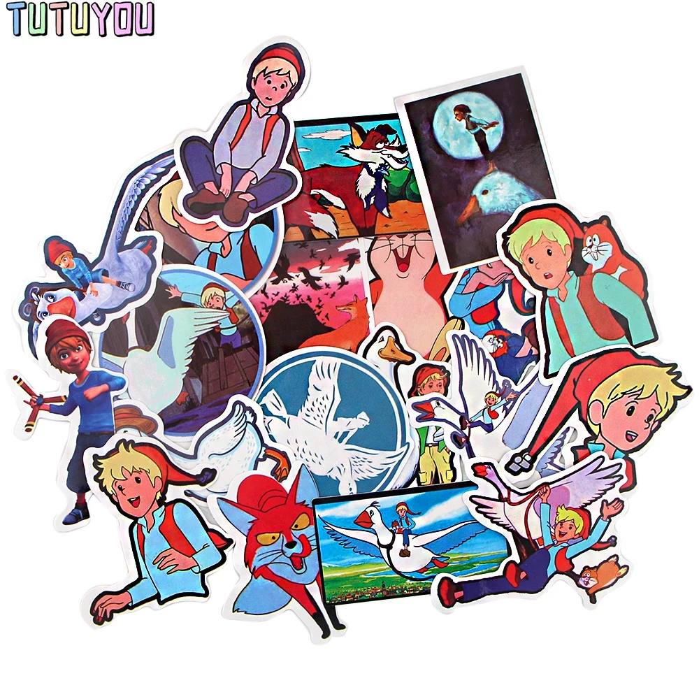 

PC2114 20pcs/set Cartoon Creative Badges Stickers DIY Decorative Stickers For DIY PC Wall Notebook Phone Case Stickers