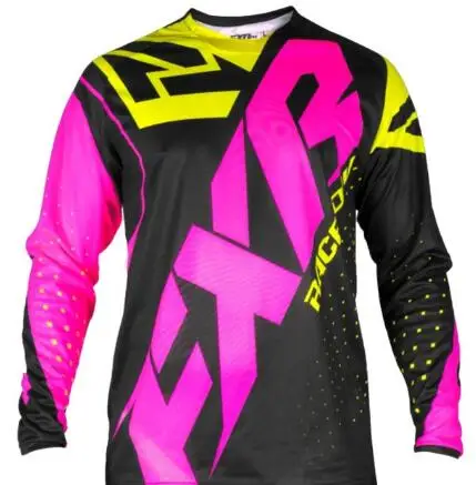 Мужская/Женская футболка для мотокросса Bycicle BMX Jersey Mtb горные футболки Одежда