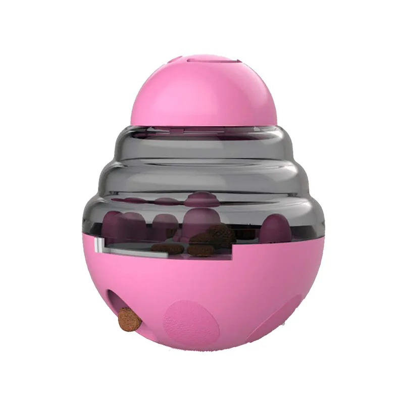 Интерактивная игрушка для кошек IQ Treat Ball умнее игрушки для домашних животных пищевой шар диспенсер для еды для кошек игровые мячи принадлежности для домашних животных - Цвет: J